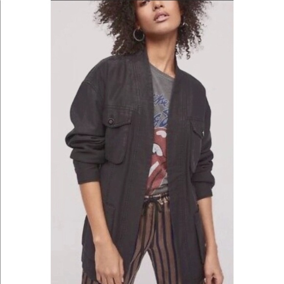 Free People Cargo Utility Jacket Size XS - Picture 1 of 13